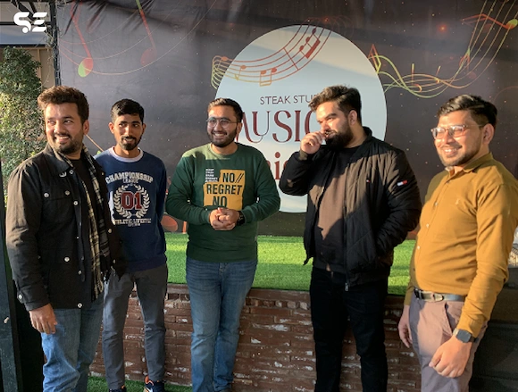 Soft Enterprise team enjoying a gathering at Hi-Tea event on 7 January 2025.