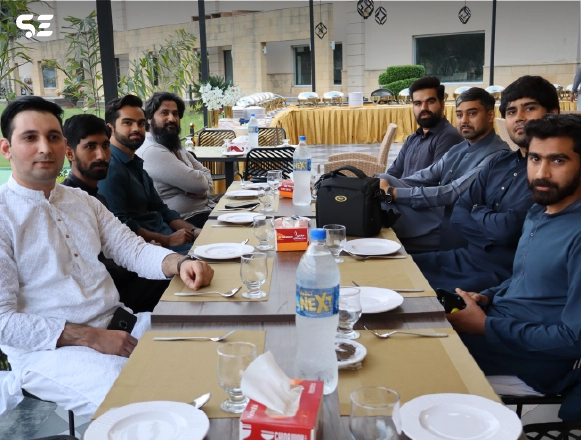 Soft Enterprise team members gathered for Iftar dinner at the Annual Iftar event in March 2025