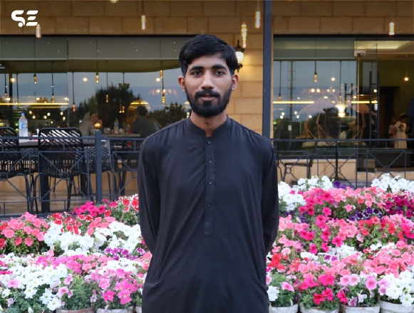 Soft Enterprise team member posing for a photo at the Annual Iftar event in March 2025