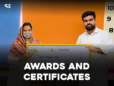 Team receiving awards and certificates on 22 November 2024.