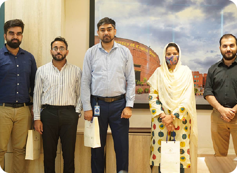 Team members at UCP Recruitment Drive 2024